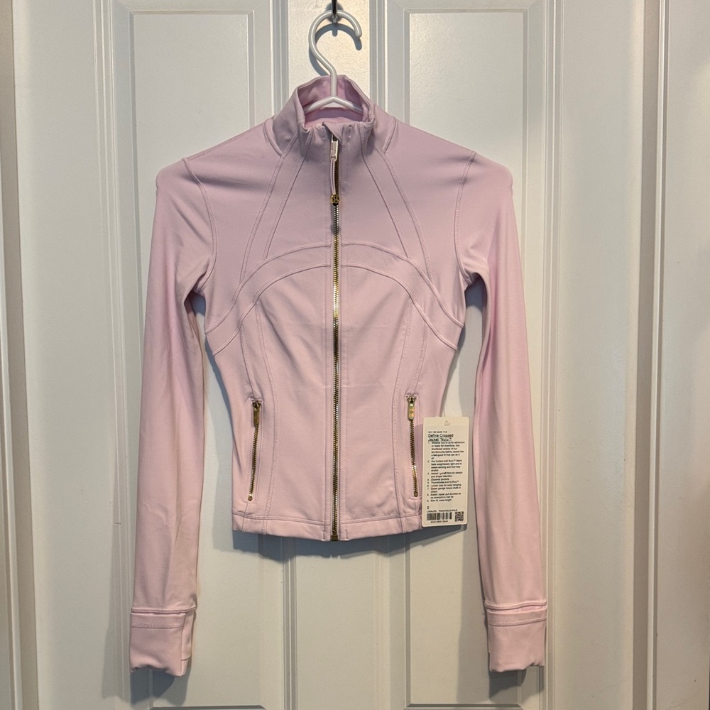 Lululemon define cropped jacket (Nulu)